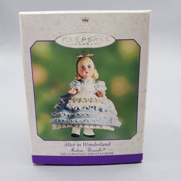 Vintage Hallmark Alice‎ in Wonderland Handcrafted Holiday Ornament - Picture 2 of 15